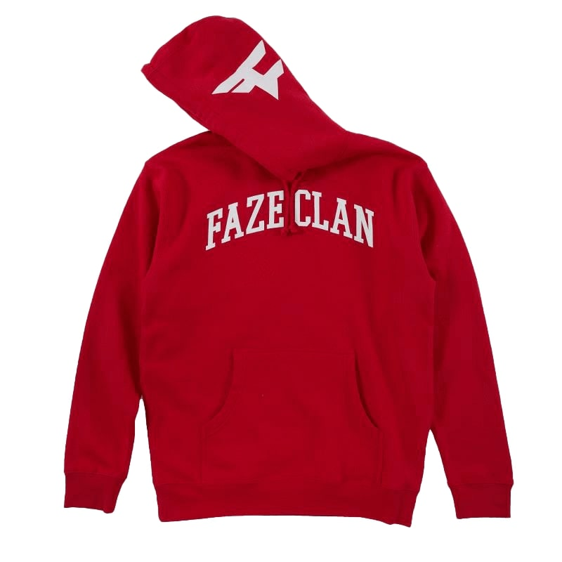 Faze hoodie online red