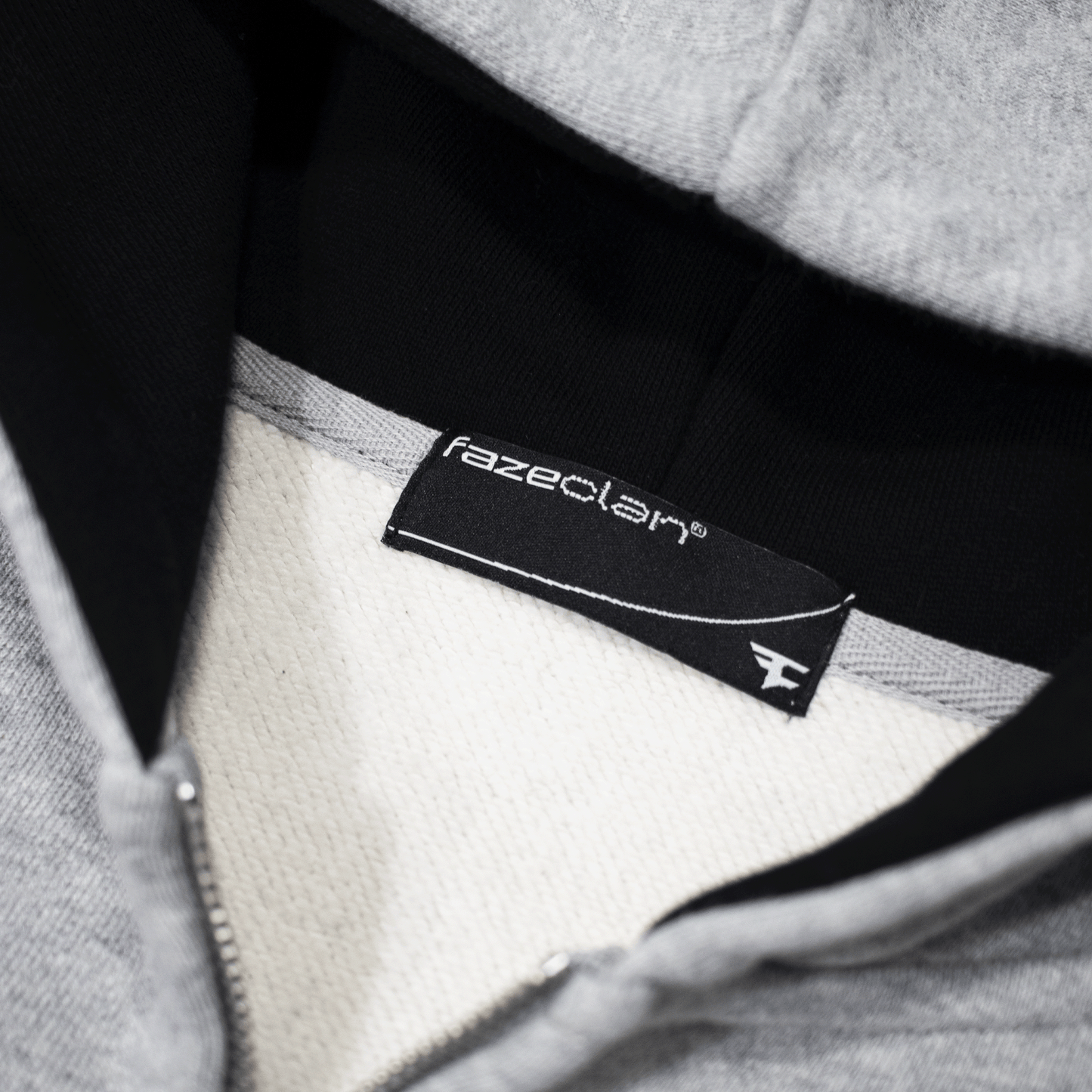 Heather Paneled Zip Up