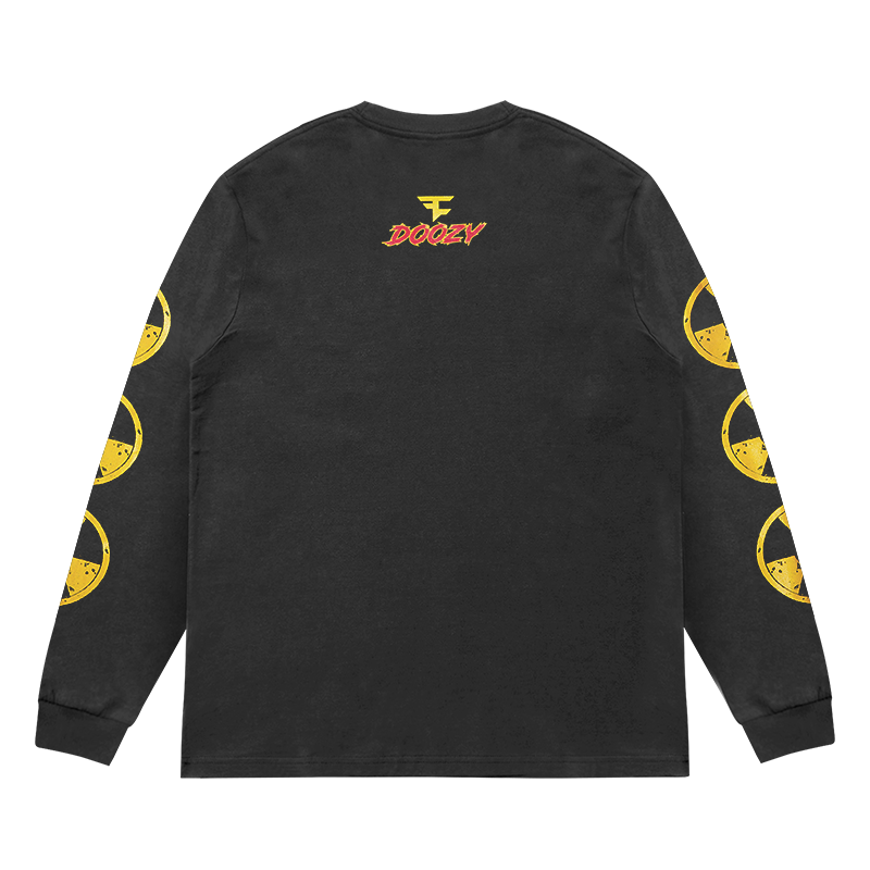 Black squad longsleeve tee