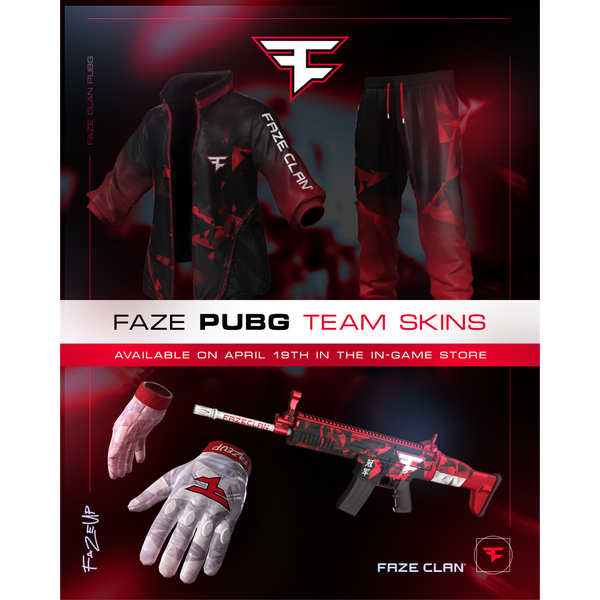 FaZe PUBG Team Skins