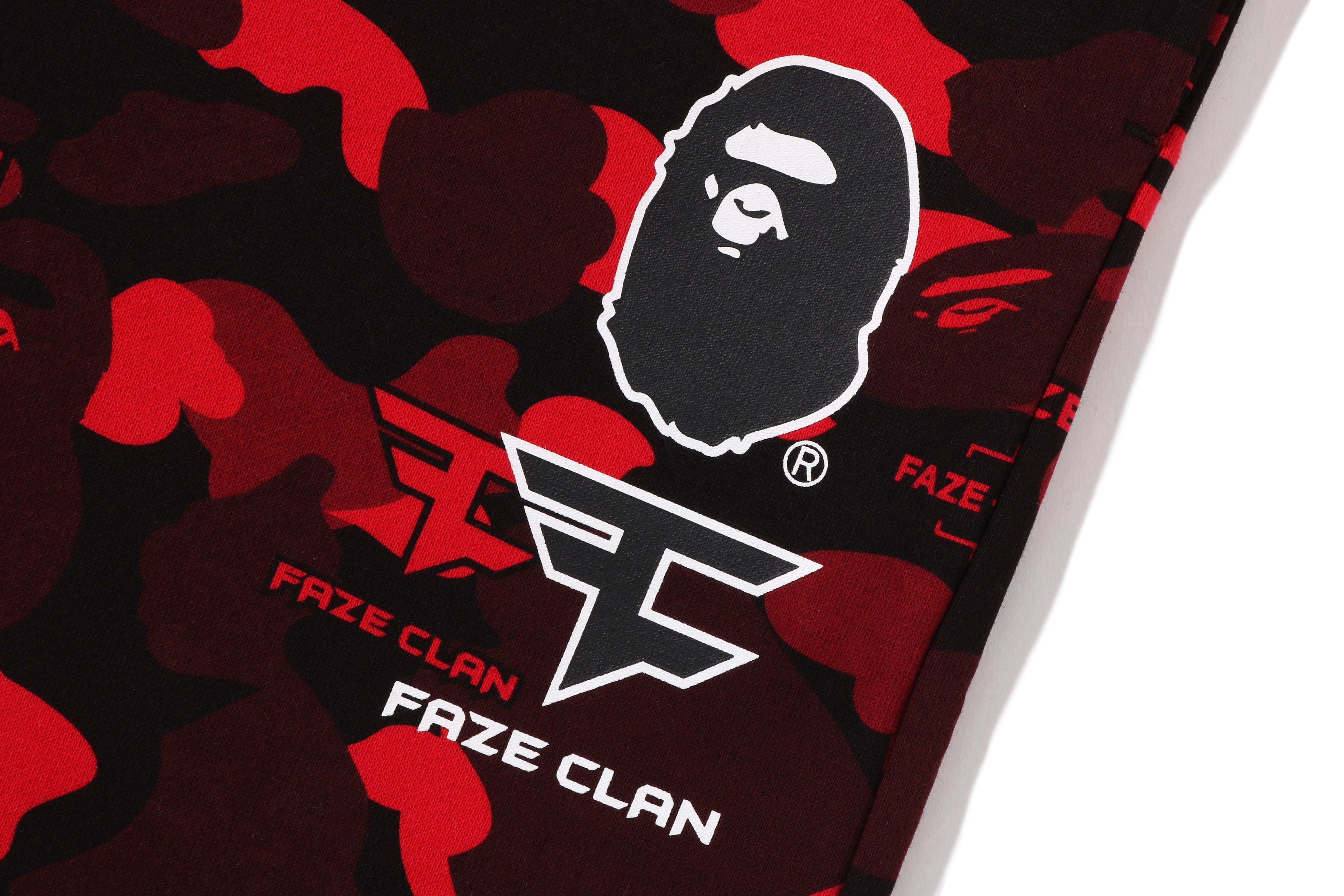 BAPE X FAZE CLAN SWEAT PANTS MENS