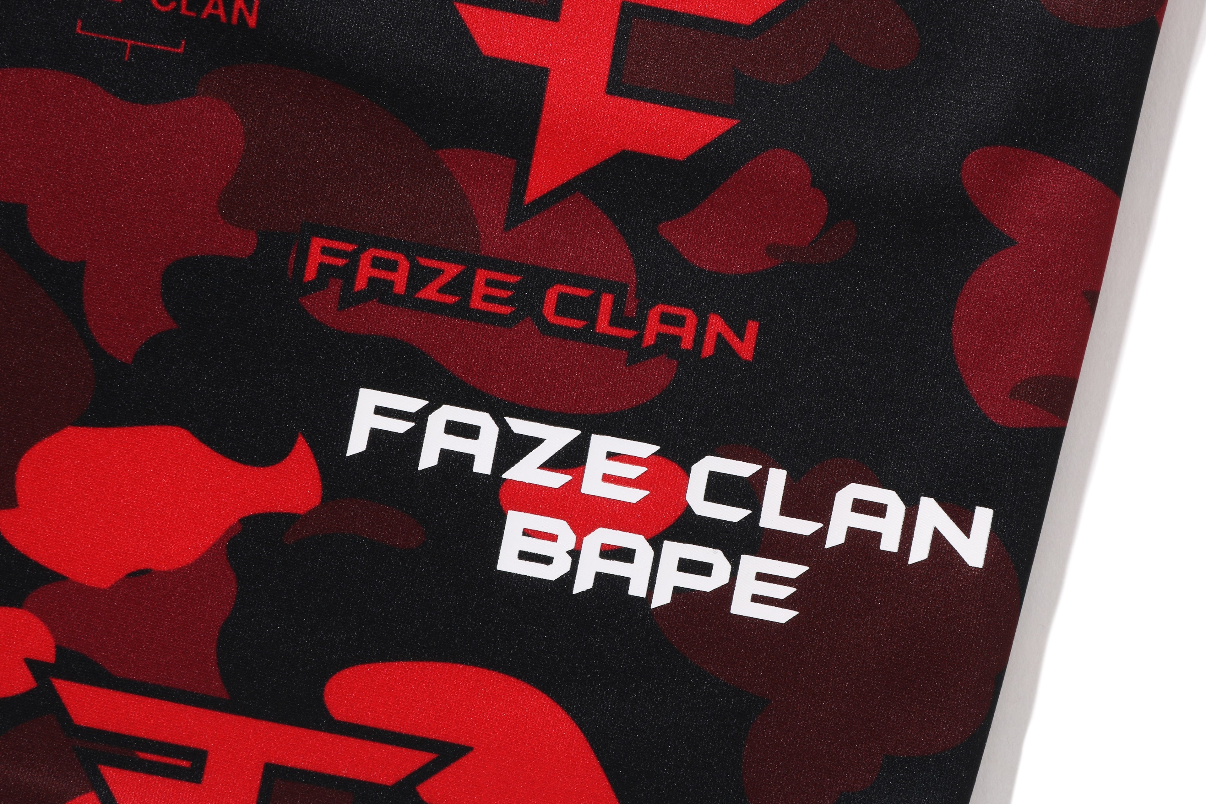 BAPE X FAZE CLAN GAME SHORTS