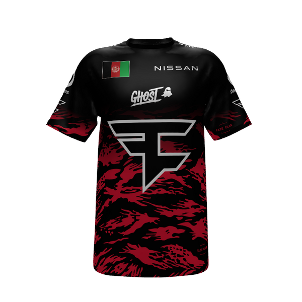 Faze Clan Red Camo Faze - 2022 Jersey. (x 1)