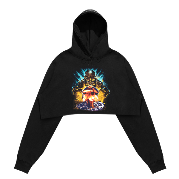 Nuke Squad Cropped Hoodie