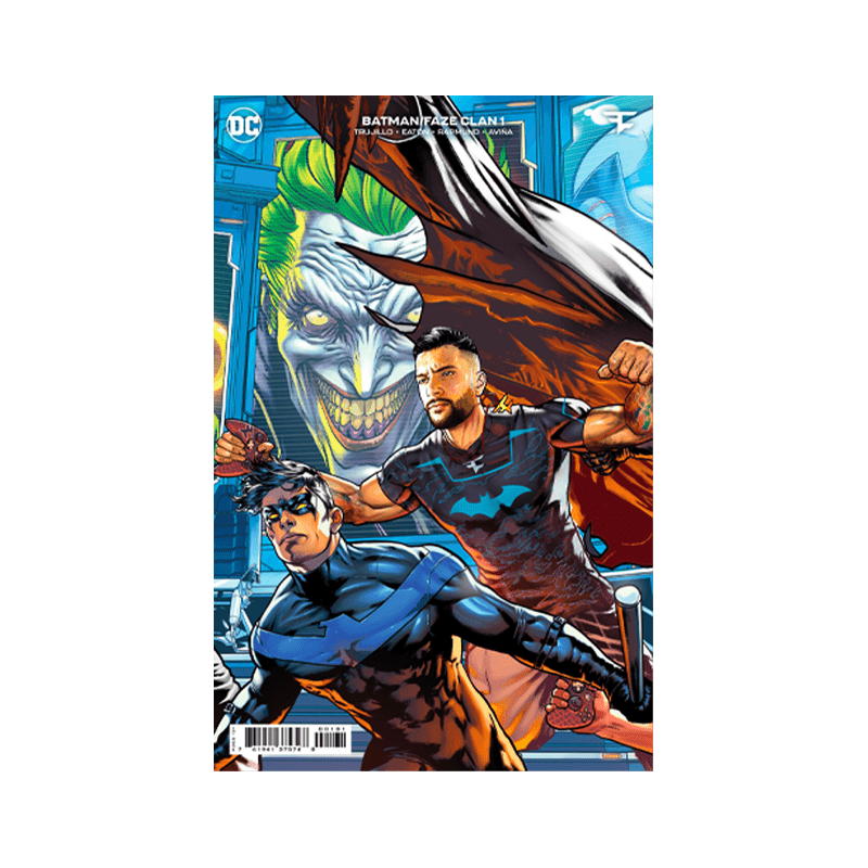 FaZe x Batman Comic Book Temperrr Cover