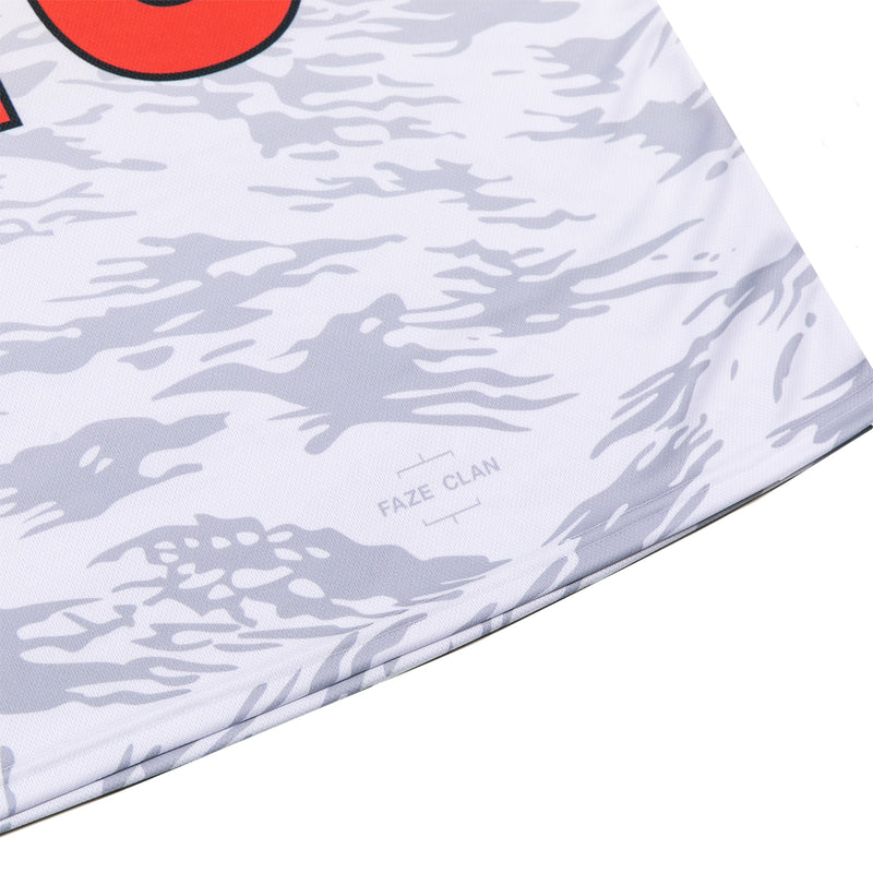 Youth FaZe Jersey - White Camo