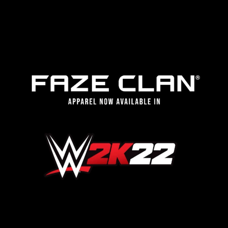 WWE 2K22 FAZE CLAN IN-GAME APPAREL