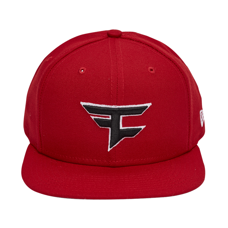 New Era x FaZe Clan Logo Snapback - Red