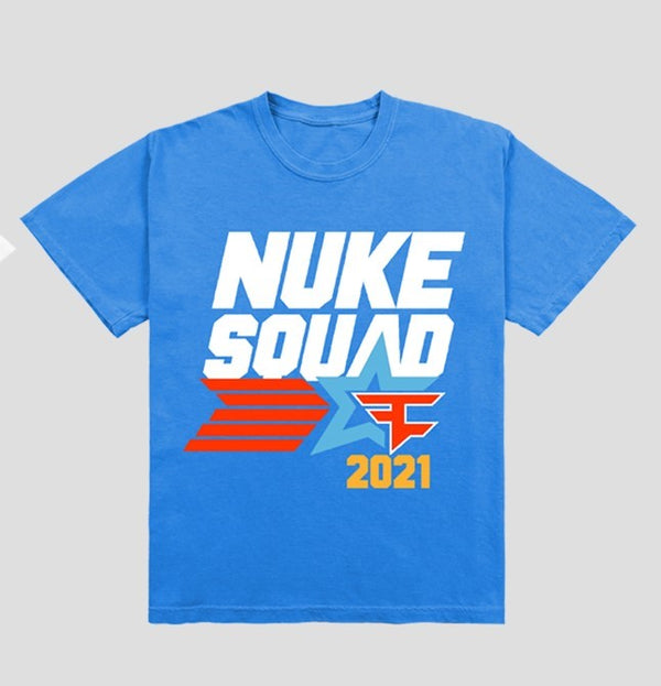 Nuke Squad Olympic Tee Blue
