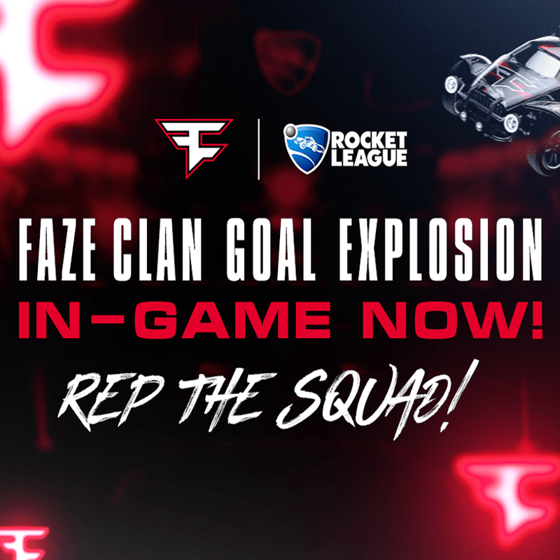 FaZe Clan Rocket League Goal Explosion