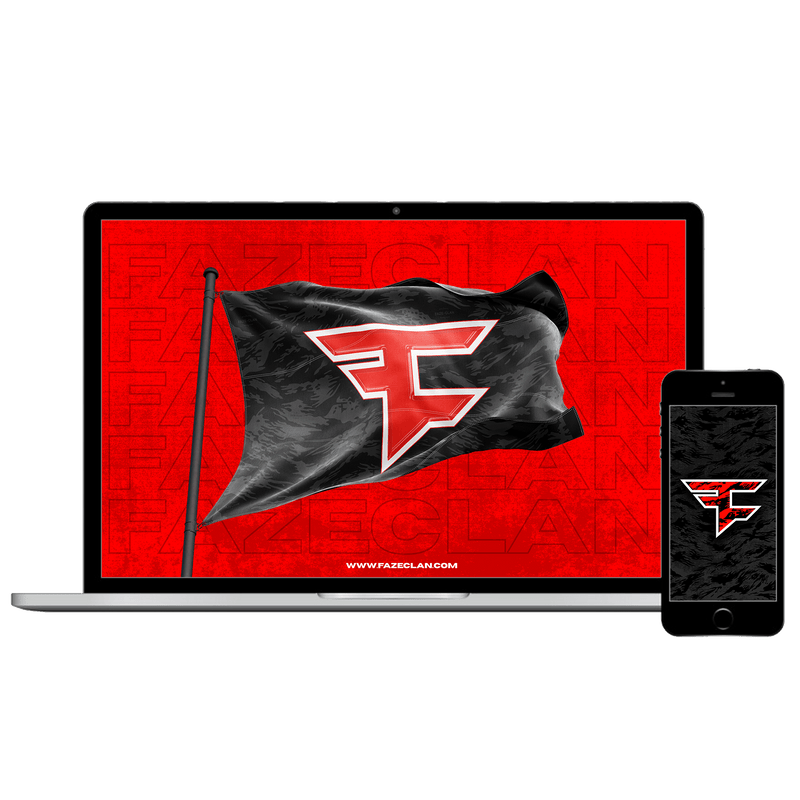 Faze Pattern Faze Logo Wallpaper